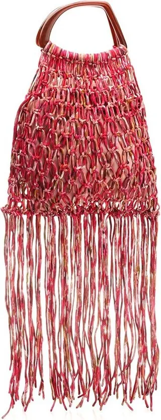 Dries Van Noten Fringe Detailed Tote Bag