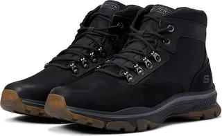 SKECHERS Relaxed Fit Ralcon - Lorken (Black) Men's Shoes