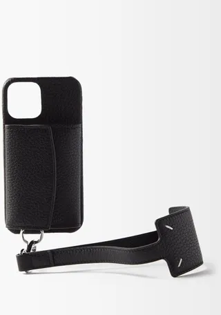 Wrist-strap Leather Iphone® 12 Case