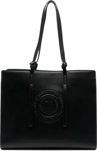 Logo-Embossed Tote Bag