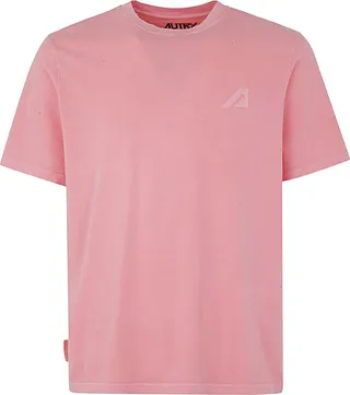 T-shirt Supervintage Man Tinto Pink