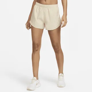 Nike Women's Tempo Brief-Lined Running Shorts in Brown