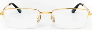 Cartier Rectangle Framed Glasses