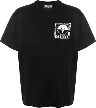 graphic logo print cotton T-shirt