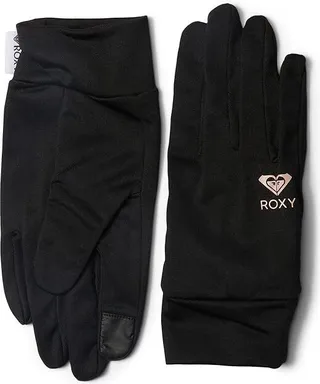 Roxy Hydrosmart Liner Gloves (True Black) Extreme Cold Weather Gloves