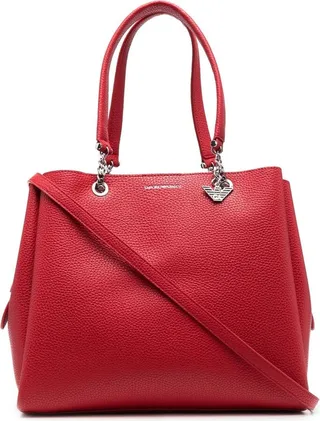 Palmellato logo-charm tote bag