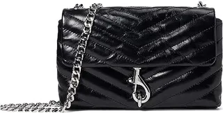 Rebecca Minkoff Edie Date Night Crossbody (Black) Handbags