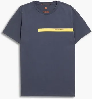 Printed cotton-jersey T-shirt