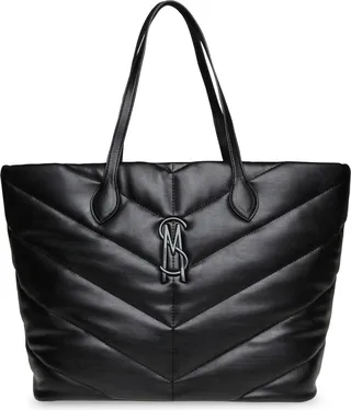 Steve Madden Women's Bworking Quilted Tote Bag