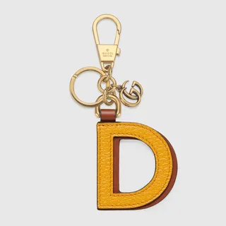 Letter D keychain