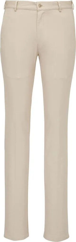 Cotton-Stretch Skinny Trousers