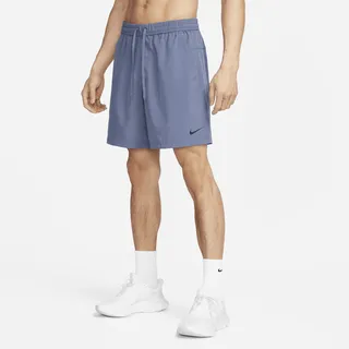 Nike Men's Form Dri-FIT 7" Unlined Versatile Shorts in Blue
