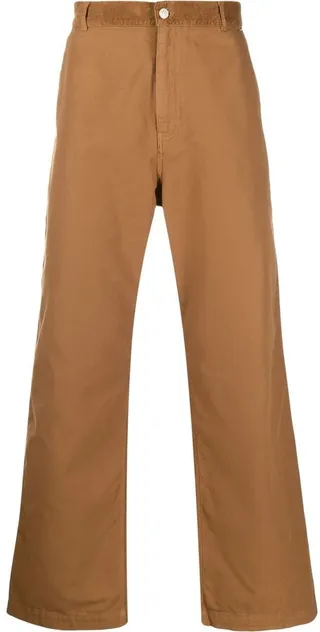 Rear Logo-Patch Trousers