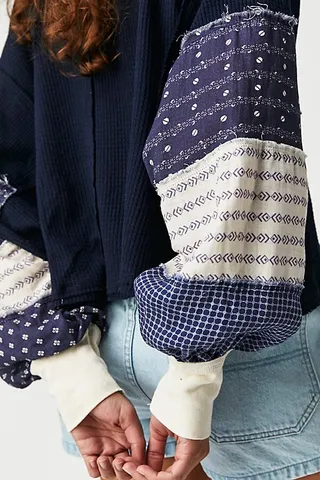 Care FP Calico Long Sleeve by Free People