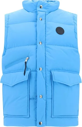 Woolrich Funnel-Neck Quilted Down Gilet