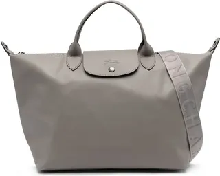 Le Pliage logo-strap bag