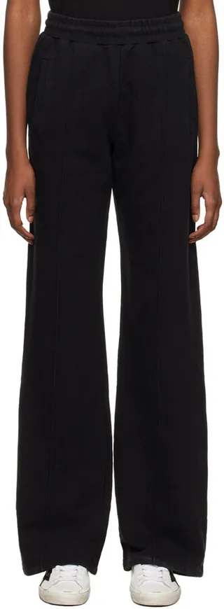 Golden Goose Black Dorotea Star Lounge Pants