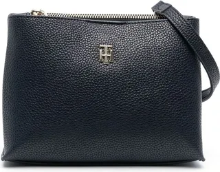 Element monogram-plaque crossbody bag