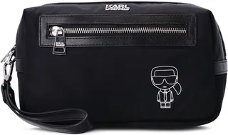 Icon logo-plaque wash bag