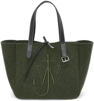 Belt felt tote bag
