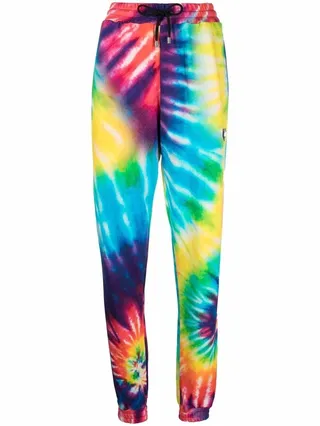 Tie Dye Print Track Pants