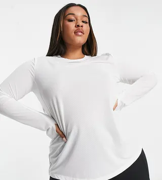 ASOS 4505 Curve icon long sleeve run top
