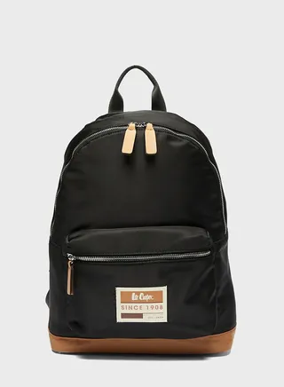 Top Handle Logo Backpack