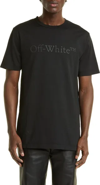 Bookish Logo Laundry Slim Fit Graphic T-Shirt