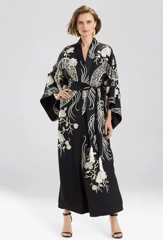 Couture Floral Dragon Robe