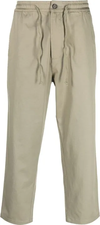 Drawstring Straight Trousers