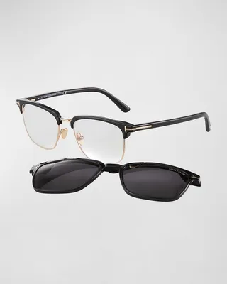 Men's FT5683-BM54 Blue Light Blocking Optical Glasses