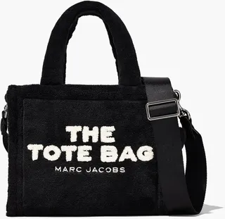 Marc Jacobs Unisex The Terry Mini Tote Bag - Black