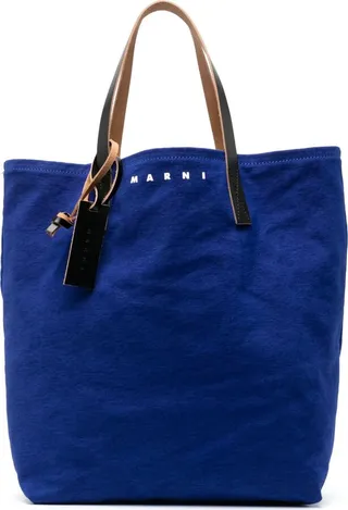 Logo-Print Shoulder Bag