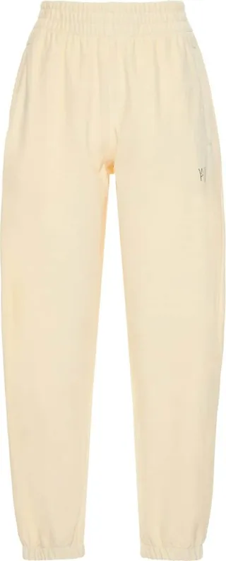 Hotfix logo cotton jersey sweatpants