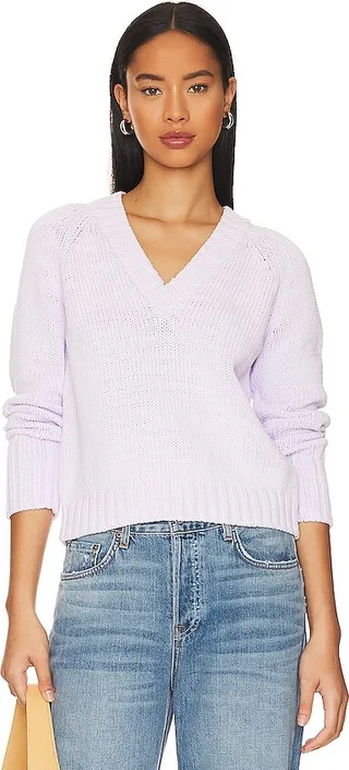 Cotton Rope V Neck