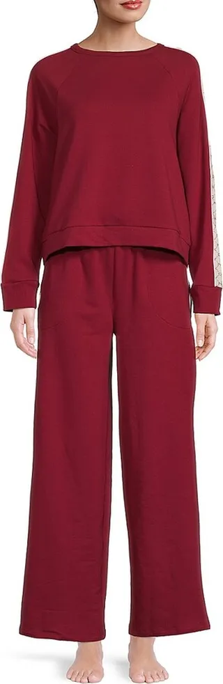 2-Piece Sweatshirt & Pants Pajama Set