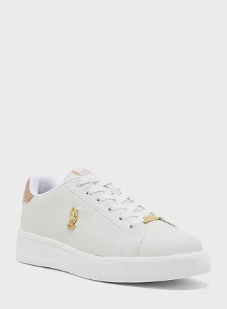 Lace Up Low Top Sneakers