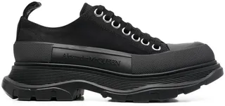 Lace-Up Platform Sneakers