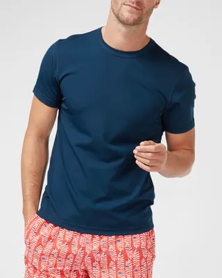 Men's Solid Short-Sleeve Rash T-Shirt