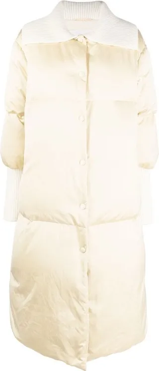 Padded Contrast Coat
