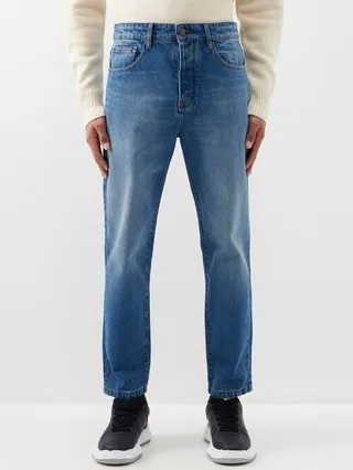 Tapered-leg Jeans