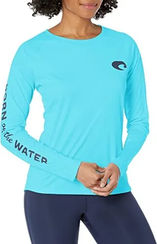 Costa Del Mar Women's Tech Array Performance Long Sleeve Crew Shirt