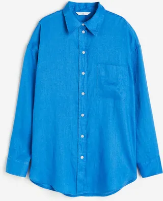 Oversized Linen Shirt