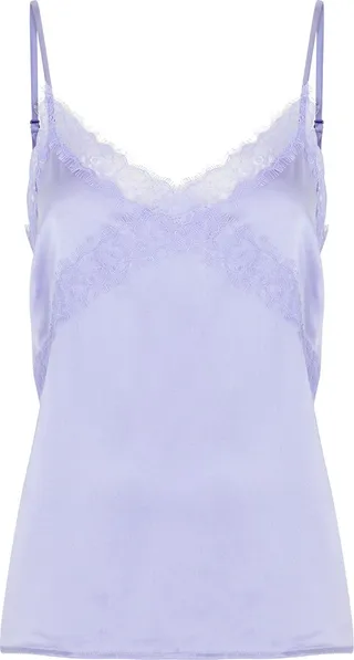Paige Gwen Silk-satin Camisole Top