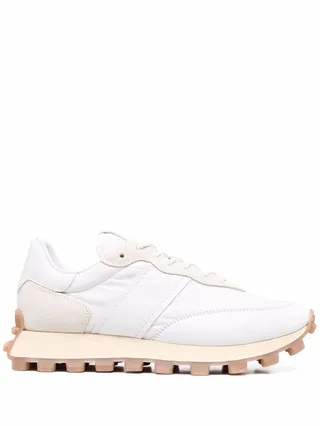 Panelled Low-Top Sneakers