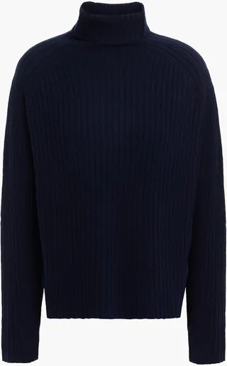 Madinette ribbed cashmere turtleneck sweater