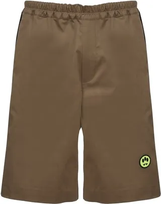 Barrow Logo-Patch Knee-Length Bermuda Shorts
