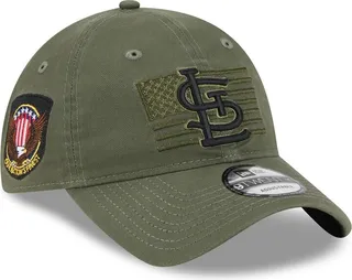 Men's New Era Green St. Louis Cardinals 2023 Armed Forces Day 9TWENTY Adjustable Hat