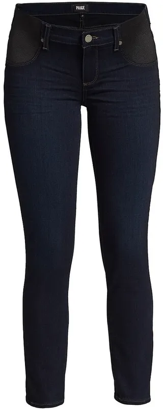 Verdugo Mid-Rise Ankle Skinny Maternity Jeans