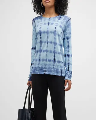 Long Sleeve Tie-Dye T-Shirt